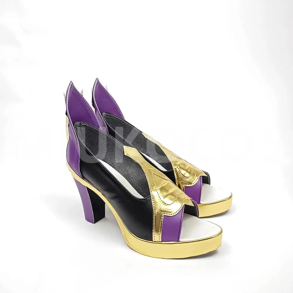 Game Genshin Impact Cosplay Yelan Cosplay Shoes - Cosplay Shoes Boots
