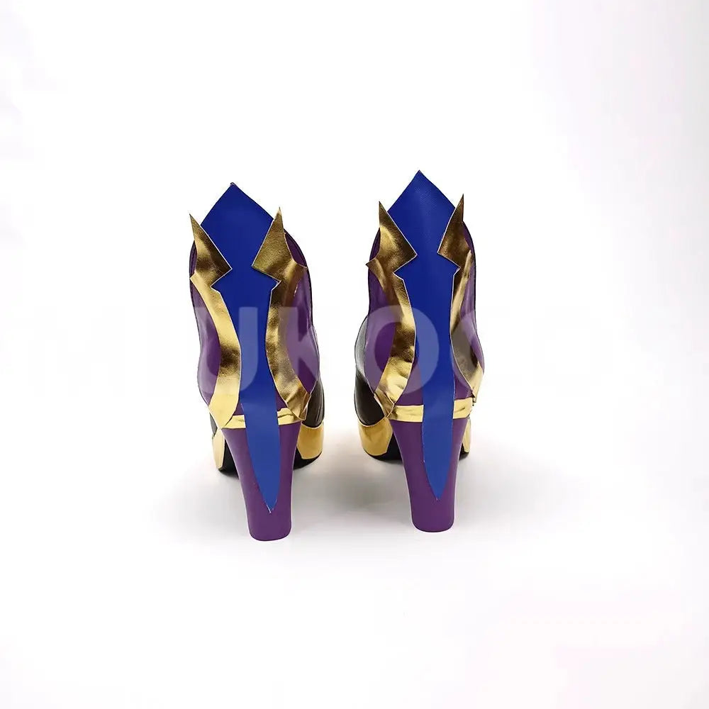 Game Genshin Impact Cosplay Yelan Cosplay Shoes - Cosplay Shoes Boots