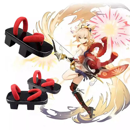 Game Genshin Impact Cosplay Yoimiya Cosplay Shoes - Cosplay Shoes Boots