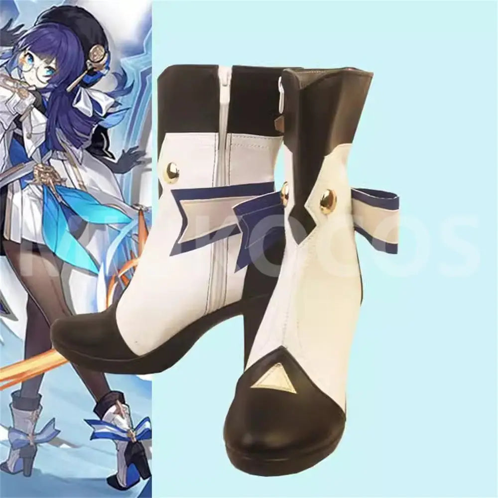 Game Honkai: Star Rail Cosplay Belobog Pela Cosplay Shoes - Cosplay Shoes Boots