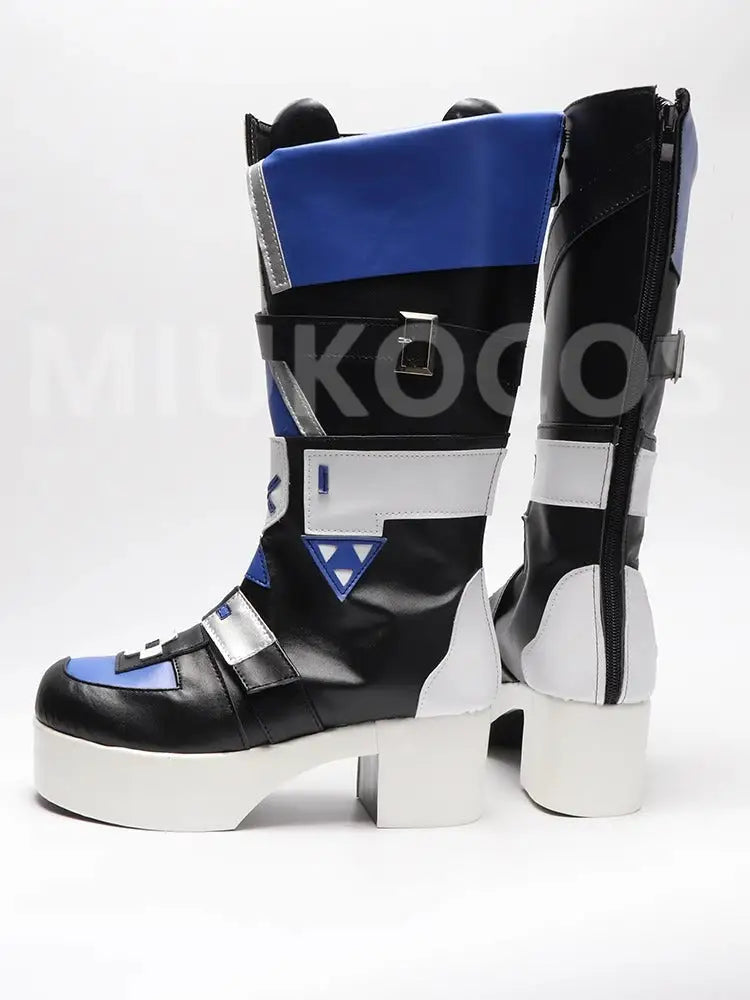 Game Honkai: Star Rail Cosplay Stellaron Hunters Silver Wolf Cosplay Shoes - Cosplay Shoes Boots