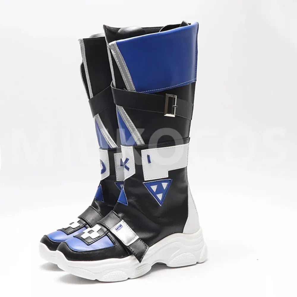 Game Honkai: Star Rail Cosplay Stellaron Hunters Silver Wolf Cosplay Shoes - Cosplay Shoes Boots