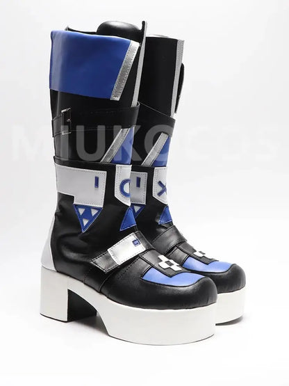 Game Honkai: Star Rail Cosplay Stellaron Hunters Silver Wolf Cosplay Shoes - Cosplay Shoes Boots