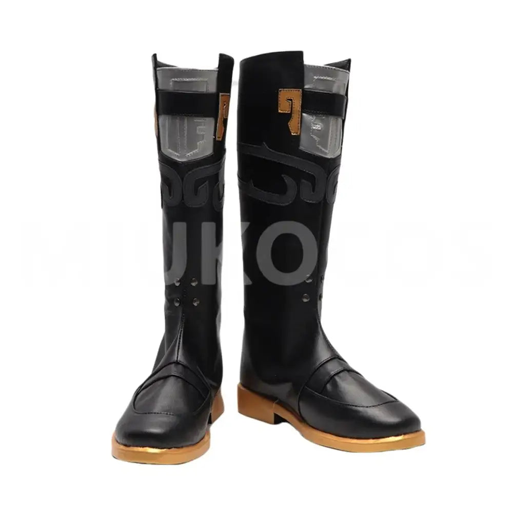 Game Honkai: Star Rail Cosplay Xianzhou Alliance Jingyuan Cosplay Shoes - Cosplay Shoes Boots