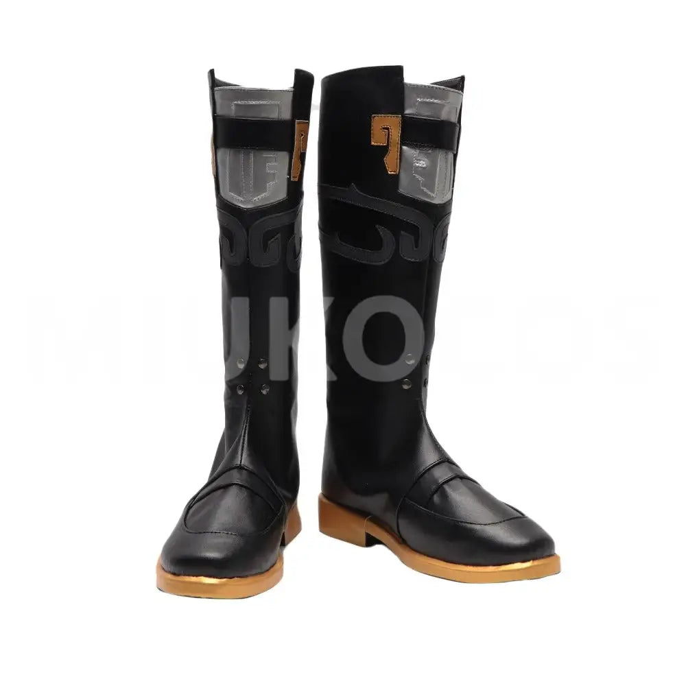 Game Honkai: Star Rail Cosplay Xianzhou Alliance Jingyuan Cosplay Shoes - Cosplay Shoes Boots