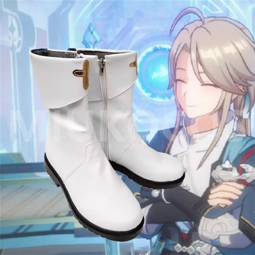 Game Honkai: Star Rail Cosplay Xianzhou Alliance Yanqing Cosplay Shoes - Cosplay Shoes Boots