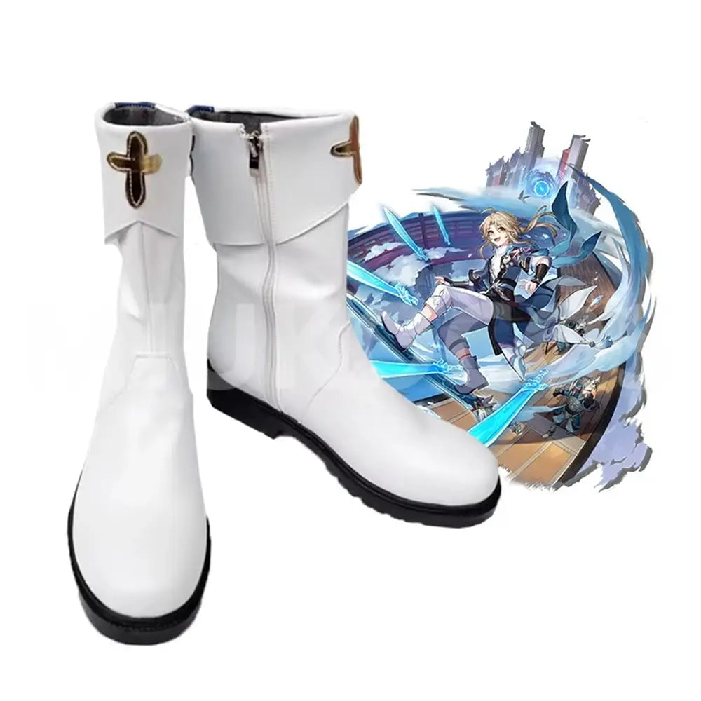 Game Honkai: Star Rail Cosplay Xianzhou Alliance Yanqing Cosplay Shoes - Cosplay Shoes Boots