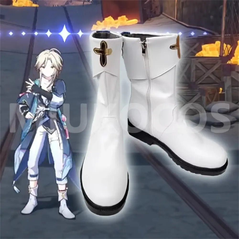 Game Honkai: Star Rail Cosplay Xianzhou Alliance Yanqing Cosplay Shoes - Cosplay Shoes Boots