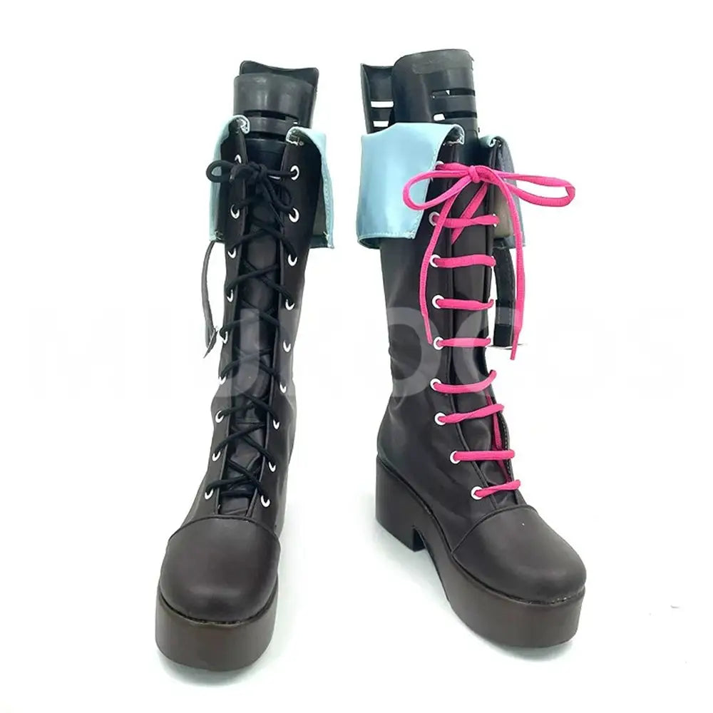 Game League of Legends Cosplay Jinx Cosplay Shoes - Cosplay Shoes Boots
