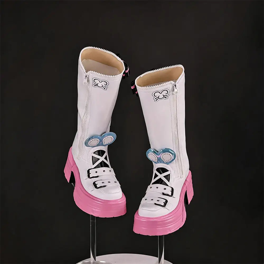 Game Neverness to Everness 이환 Cosplay Chiz Cosplay Shoes - Cosplay Shoes Boots