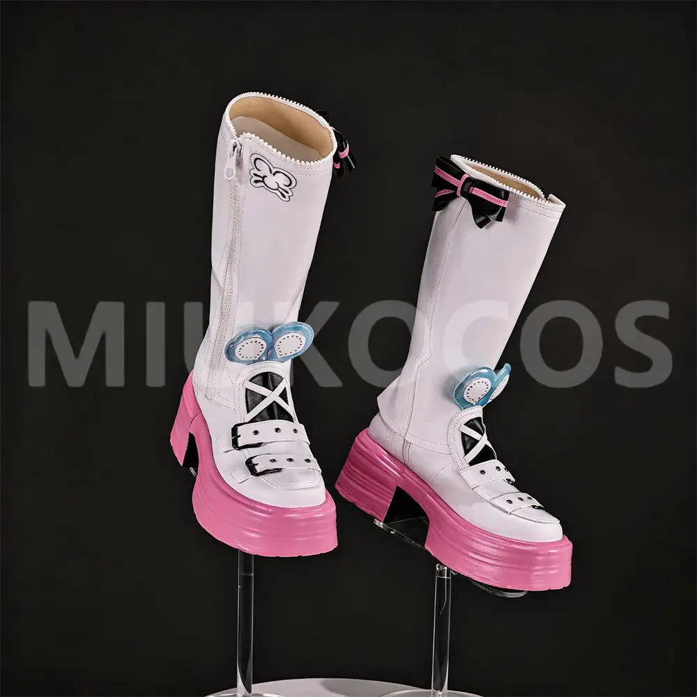 Game Neverness to Everness 이환 Cosplay Chiz Cosplay Shoes - Cosplay Shoes Boots