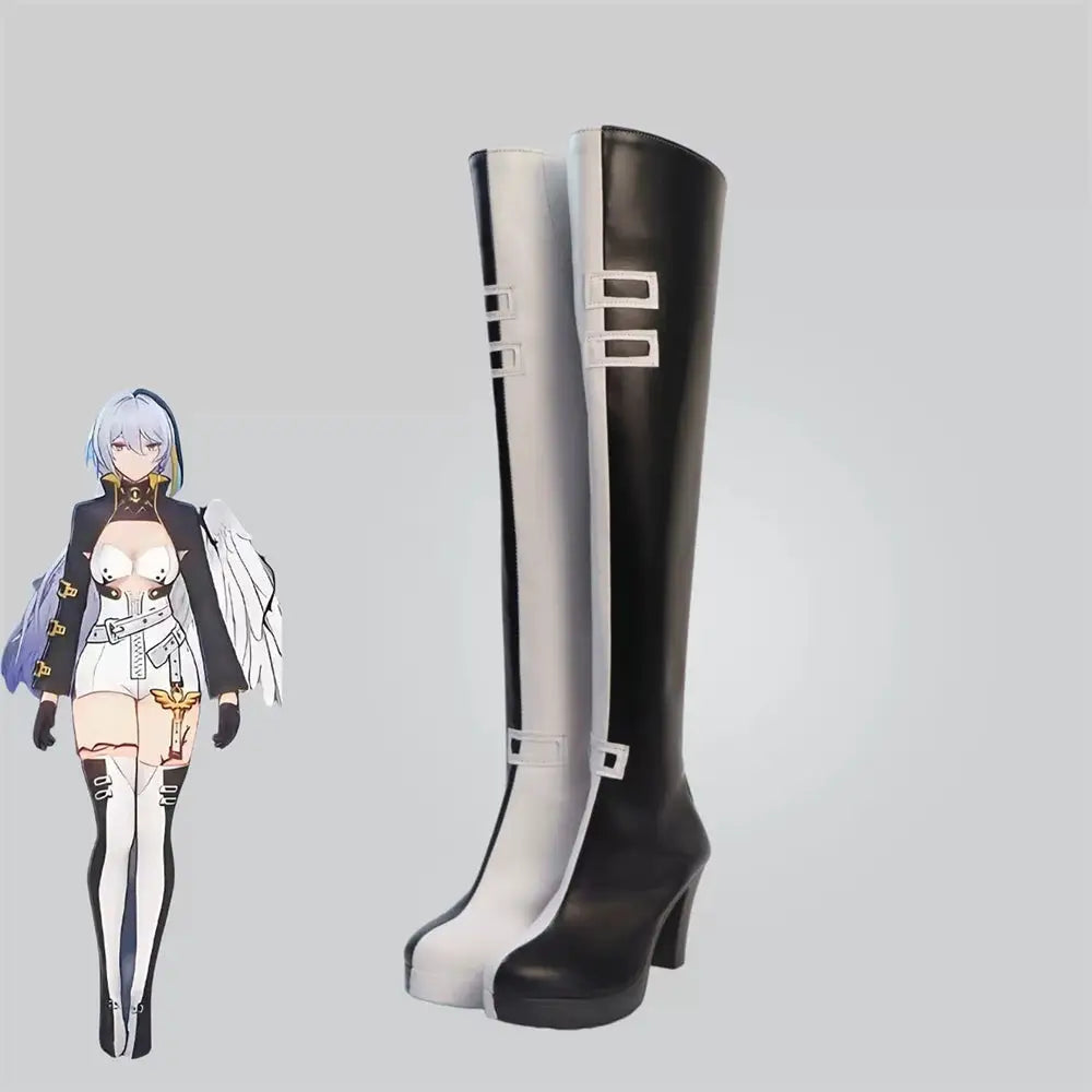 Game Neverness to Everness 이환 Cosplay Hathor Cosplay Shoes Long Boots - Cosplay Shoes Boots