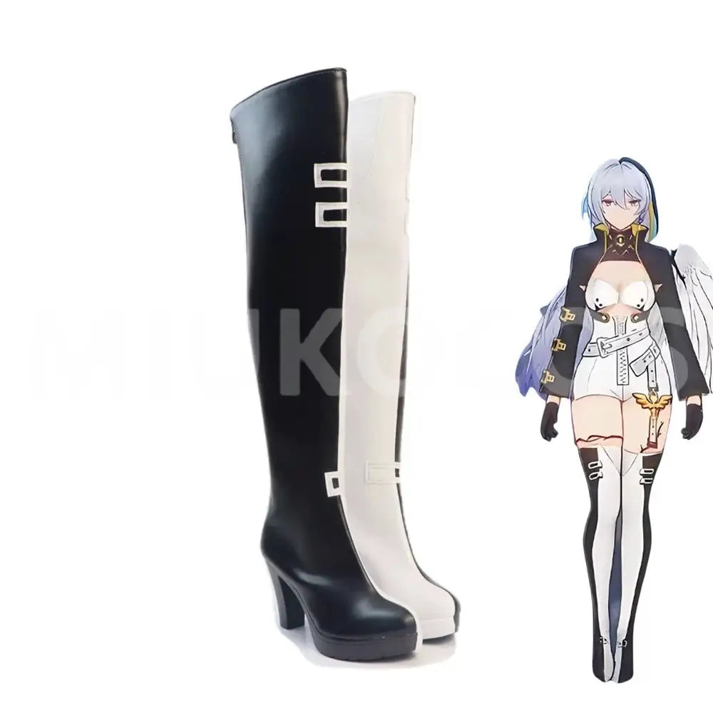 Game Neverness to Everness 이환 Cosplay Hathor Cosplay Shoes Long Boots - Cosplay Shoes Boots