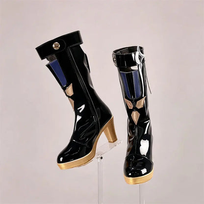 Game Neverness to Everness 이환 Cosplay Mint Cosplay Shoes - Cosplay Shoes Boots