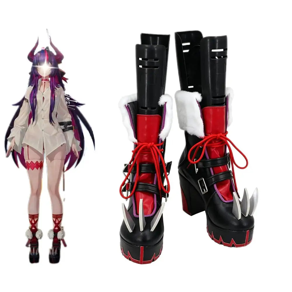 Game Neverness to Everness 이환 Cosplay Shinku Cosplay Shoes - Cosplay Shoes Boots