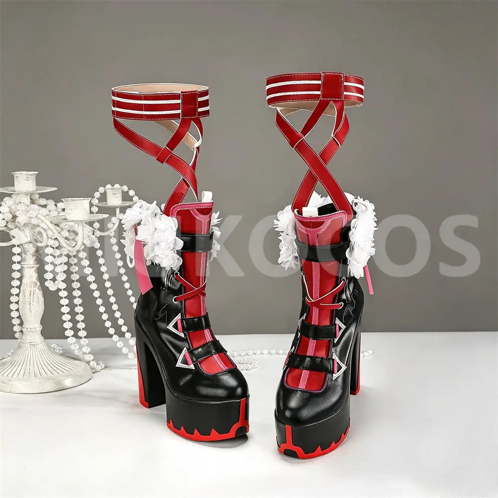 Game Neverness to Everness 이환 Cosplay Shinku Cosplay Shoes - Cosplay Shoes Boots