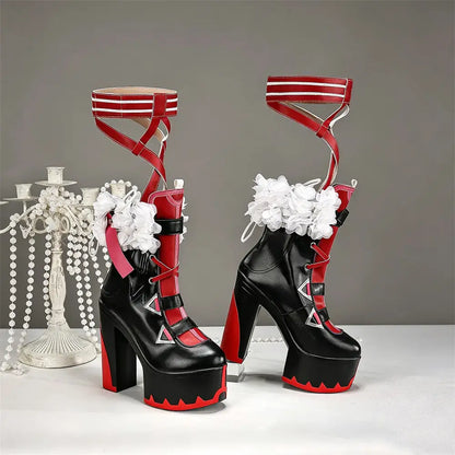 Game Neverness to Everness 이환 Cosplay Shinku Cosplay Shoes - Cosplay Shoes Boots