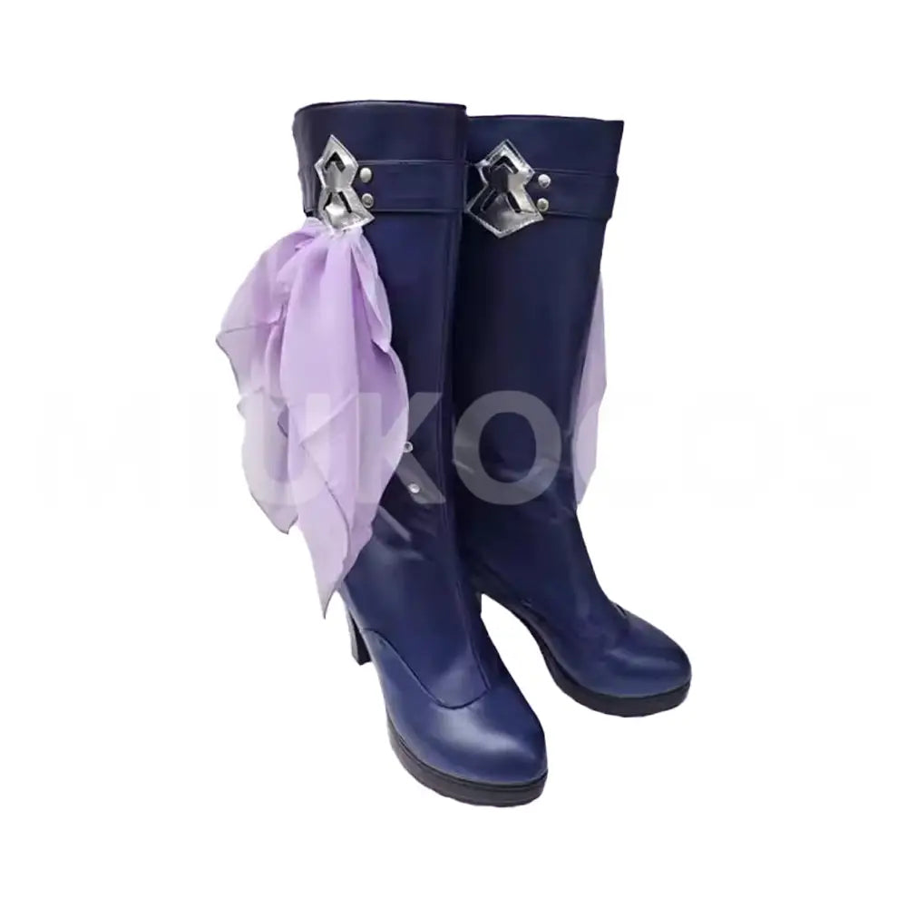 Game Reverse:1999 Cosplay Vertin Cosplay Shoes Long Boots - Cosplay Shoes Boots