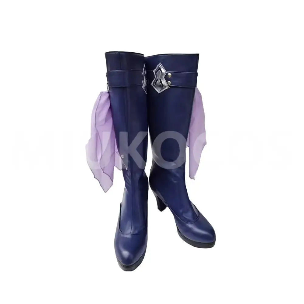 Game Reverse:1999 Cosplay Vertin Cosplay Shoes Long Boots - Cosplay Shoes Boots