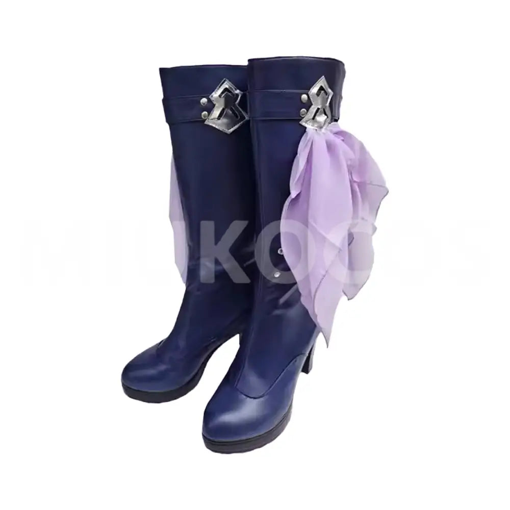 Game Reverse:1999 Cosplay Vertin Cosplay Shoes Long Boots - Cosplay Shoes Boots