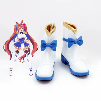 Game Uma Musume Pretty Derby Cosplay ダイワスカーレット Daiwa Scarlet Cosplay Shoes - Cosplay Shoes Boots