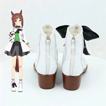 Game Uma Musume Pretty Derby Cosplay ファインモーション Noble Seamair Cosplay Shoes - Cosplay Shoes Boots