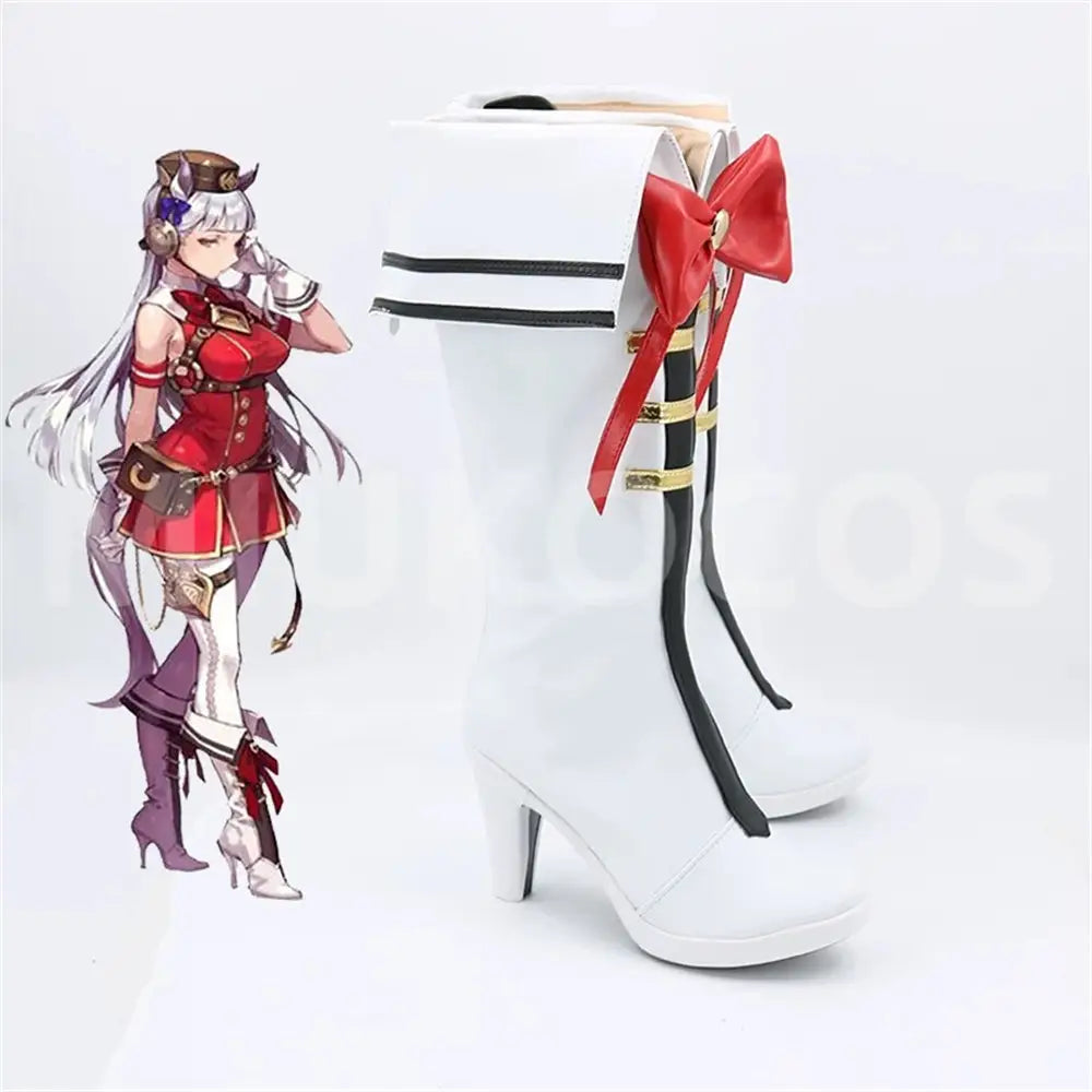 Game Uma Musume Pretty Derby Cosplay ゴールドシップ Gold Ship Cosplay Shoes - Cosplay Shoes Boots