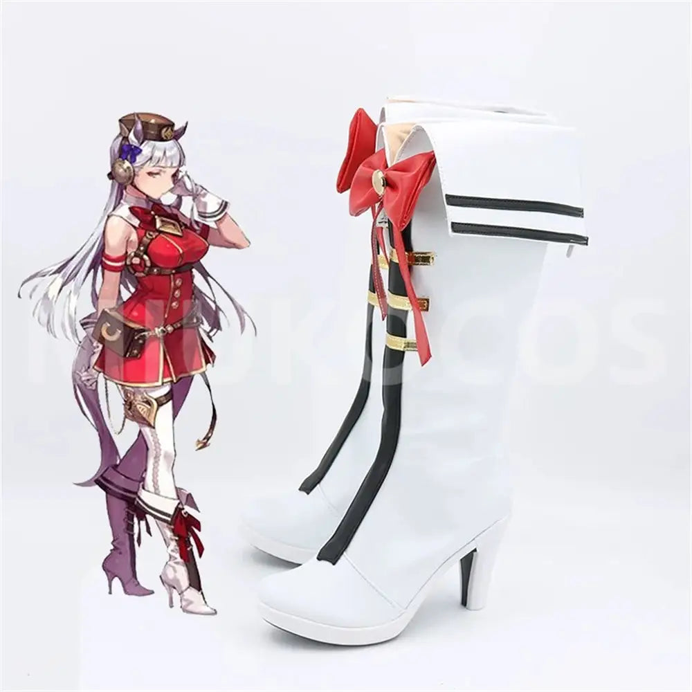 Game Uma Musume Pretty Derby Cosplay ゴールドシップ Gold Ship Cosplay Shoes - Cosplay Shoes Boots