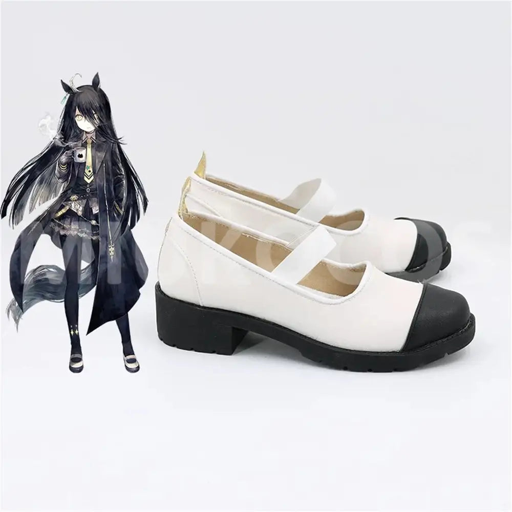 Game Uma Musume Pretty Derby Cosplay マンハッタンカフェ Manhattan Cafe Cosplay Shoes - Cosplay Shoes Boots