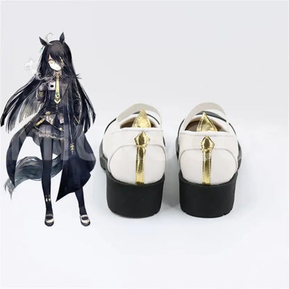 Game Uma Musume Pretty Derby Cosplay マンハッタンカフェ Manhattan Cafe Cosplay Shoes - Cosplay Shoes Boots