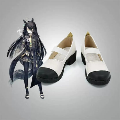 Game Uma Musume Pretty Derby Cosplay マンハッタンカフェ Manhattan Cafe Cosplay Shoes - Cosplay Shoes Boots
