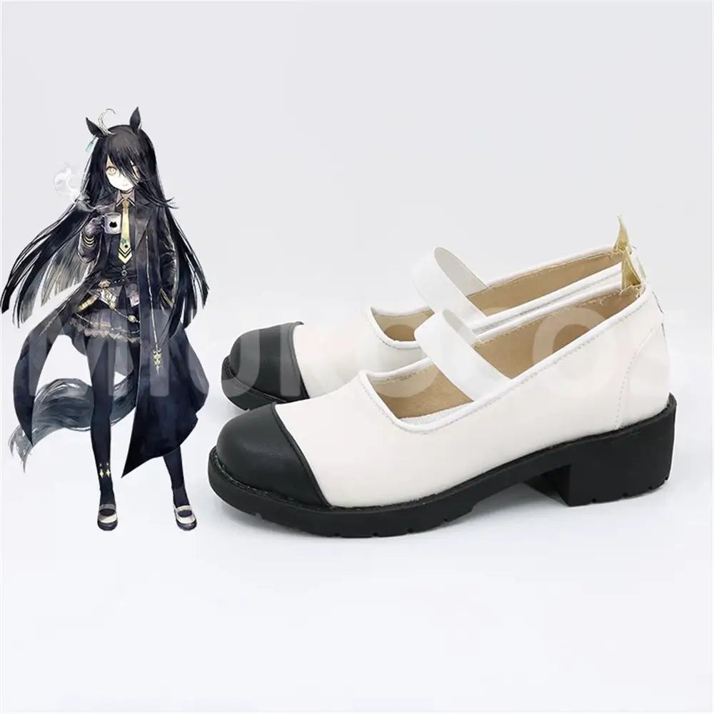 Game Uma Musume Pretty Derby Cosplay マンハッタンカフェ Manhattan Cafe Cosplay Shoes - Cosplay Shoes Boots