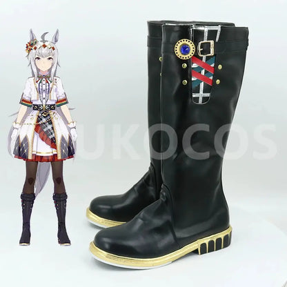 Game Uma Musume Pretty Derby Cosplay Oguri Cap Cosplay Shoes - Cosplay Shoes Boots
