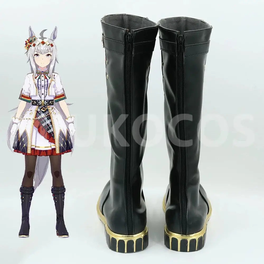Game Uma Musume Pretty Derby Cosplay Oguri Cap Cosplay Shoes - Cosplay Shoes Boots