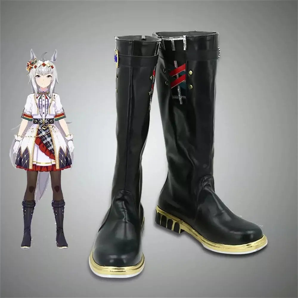 Game Uma Musume Pretty Derby Cosplay Oguri Cap Cosplay Shoes - Cosplay Shoes Boots