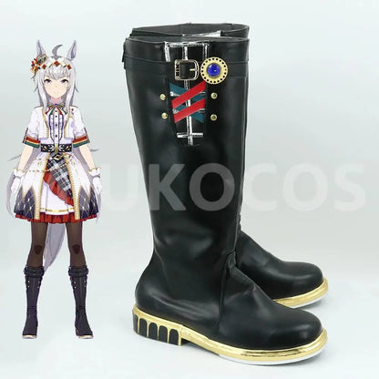 Game Uma Musume Pretty Derby Cosplay Oguri Cap Cosplay Shoes - Cosplay Shoes Boots