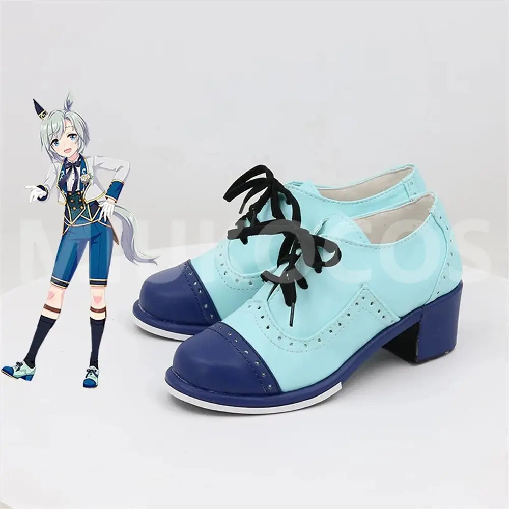 Game Uma Musume Pretty Derby Cosplay セイウンスカイ Seiun Sky Cosplay Shoes - Cosplay Shoes Boots