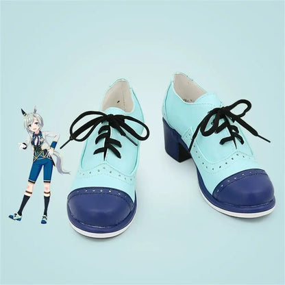 Game Uma Musume Pretty Derby Cosplay セイウンスカイ Seiun Sky Cosplay Shoes - Cosplay Shoes Boots
