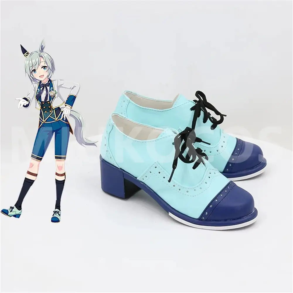 Game Uma Musume Pretty Derby Cosplay セイウンスカイ Seiun Sky Cosplay Shoes - Cosplay Shoes Boots