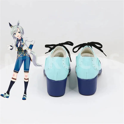 Game Uma Musume Pretty Derby Cosplay セイウンスカイ Seiun Sky Cosplay Shoes - Cosplay Shoes Boots