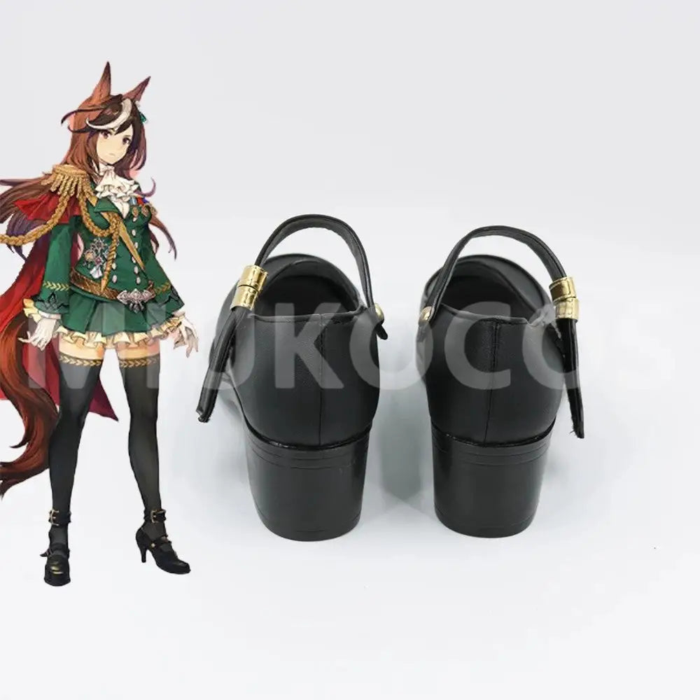 Game Uma Musume Pretty Derby Cosplay シンボリルドルフ Symboli Rudolf Cosplay Shoes - Cosplay Shoes Boots