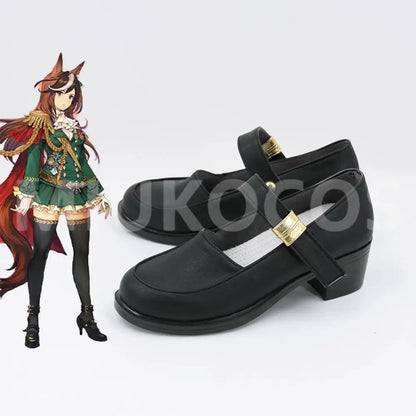 Game Uma Musume Pretty Derby Cosplay シンボリルドルフ Symboli Rudolf Cosplay Shoes - Cosplay Shoes Boots