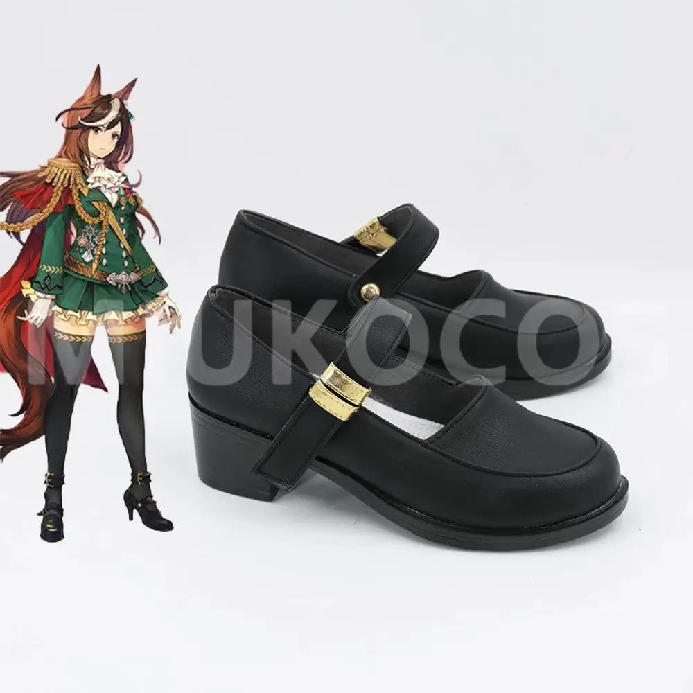 Game Uma Musume Pretty Derby Cosplay シンボリルドルフ Symboli Rudolf Cosplay Shoes - Cosplay Shoes Boots