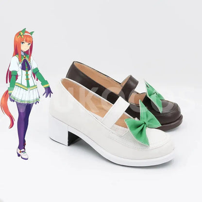 Game Uma Musume Pretty Derby Cosplay Silence Suzuka Cosplay Shoes - Cosplay Shoes Boots