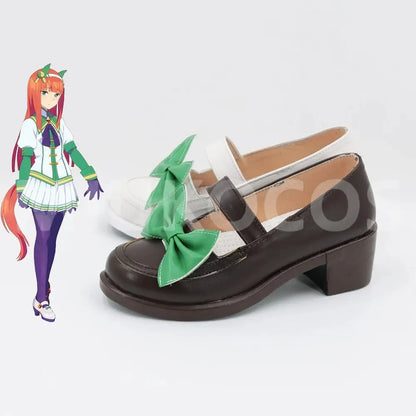 Game Uma Musume Pretty Derby Cosplay Silence Suzuka Cosplay Shoes - Cosplay Shoes Boots