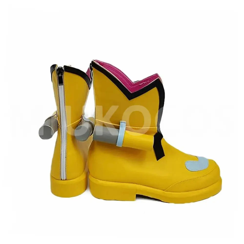Game Uma Musume Pretty Derby Cosplay ツインターボ Twin Turbo Cosplay Shoes - Cosplay Shoes Boots
