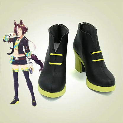 Game Uma Musume Pretty Derby Cosplay ウオッカ Vodka Cosplay Shoes - Cosplay Shoes Boots