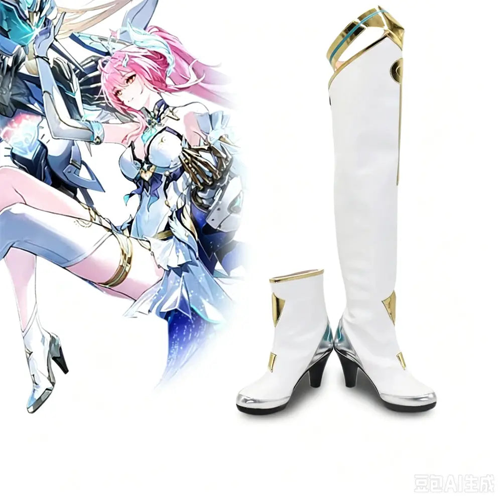 Game Wuthering Waves Cosplay Aemeath Cosplay Shoes - Cosplay Shoes Boots