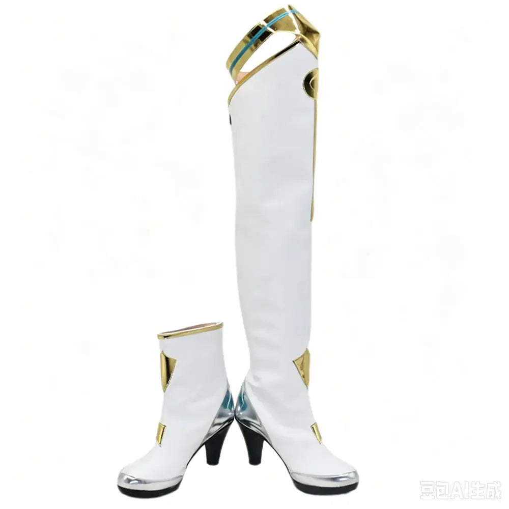 Game Wuthering Waves Cosplay Aemeath Cosplay Shoes - Style1 / 35 - Cosplay Shoes Boots