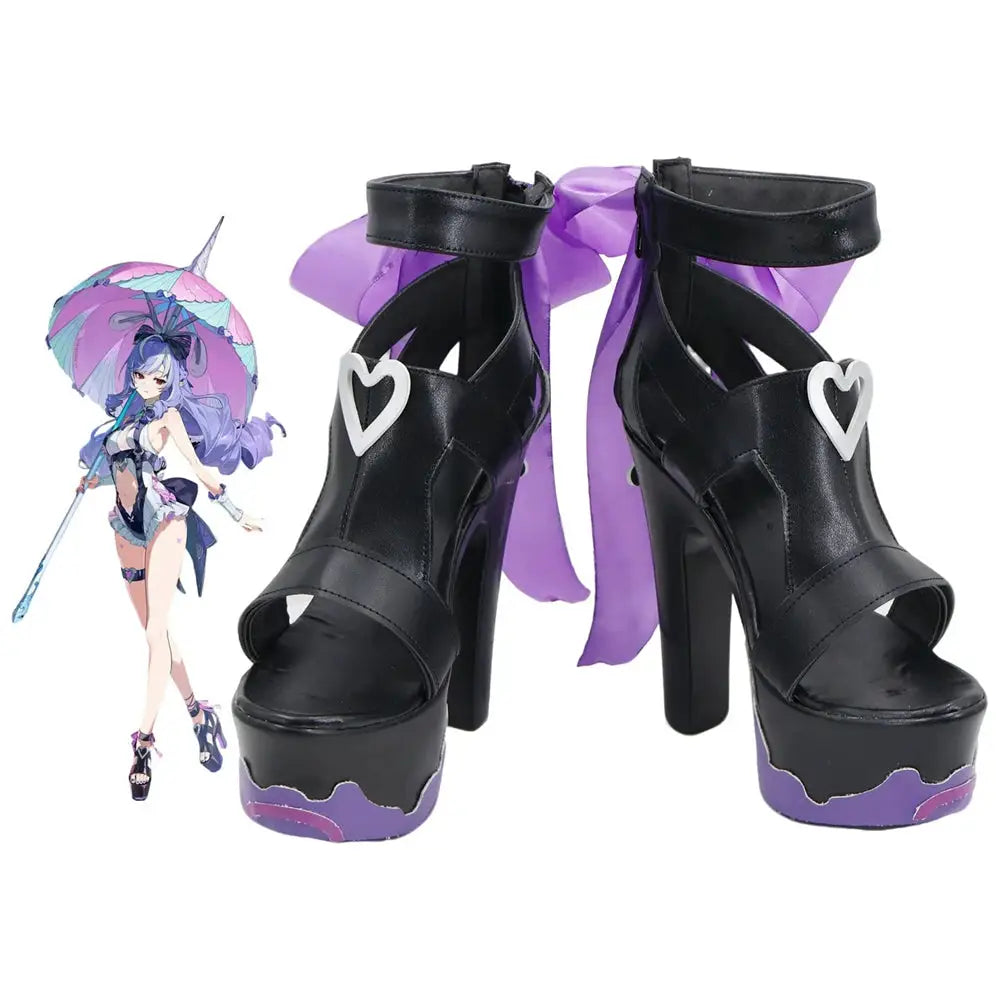 Game Zenless Zone Zero Cosplay Iris of the Shore Vivian Banshee Cosplay Shoes - Cosplay Shoes Boots